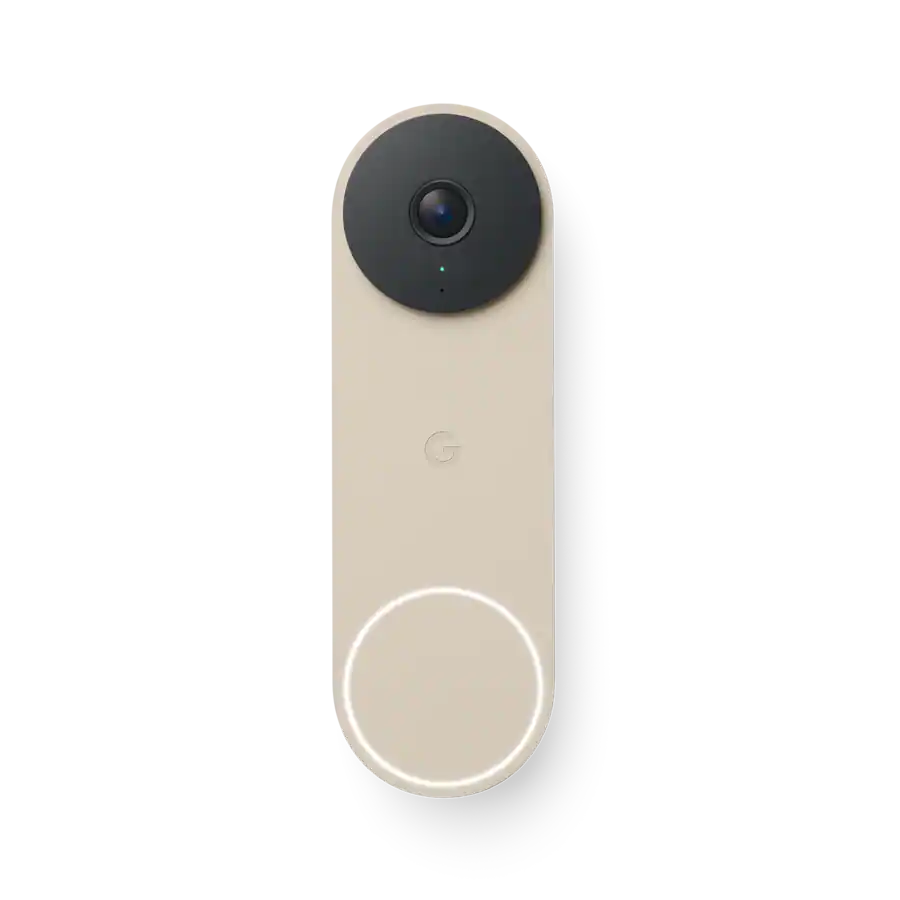 Google Nest Doorbell wired 3rd gen Linen