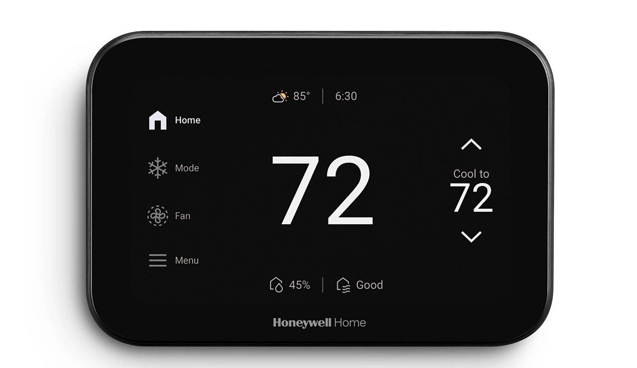 Honeywell Home ElitePro S1200 THX1200B6/U Thermostat w/o Sensor Black