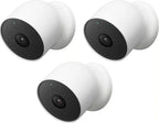 Nest Cam US Battery Powered 3pk Snow