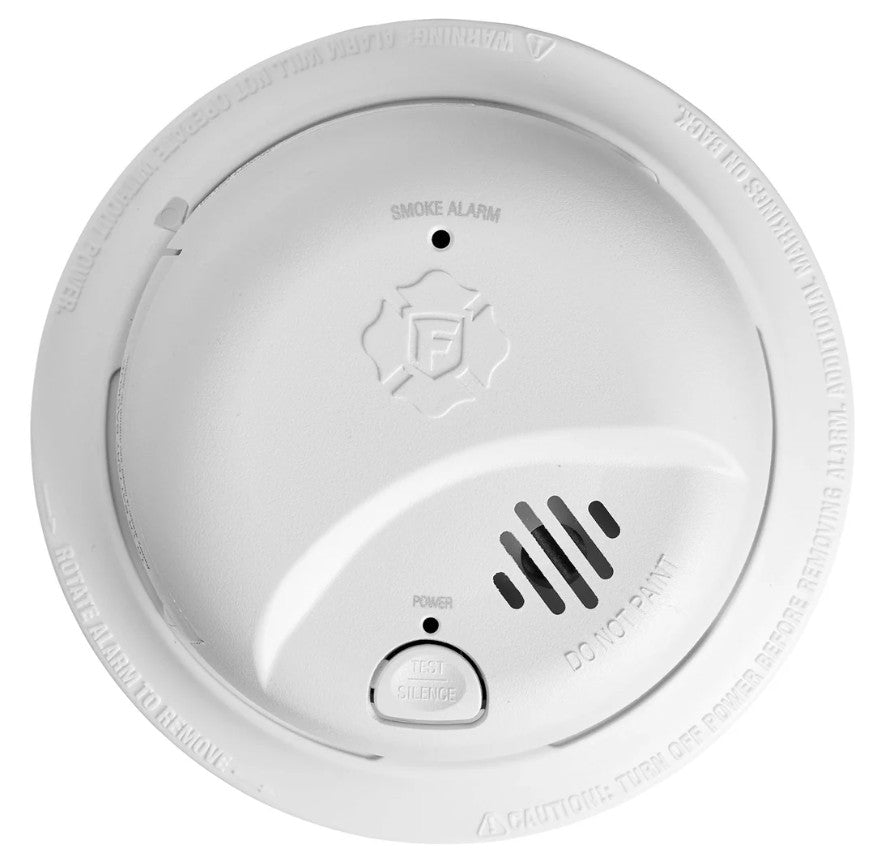BRK SMI105-AC Interconnectable Ion Smoke Alarm with 10-Year Battery Backup