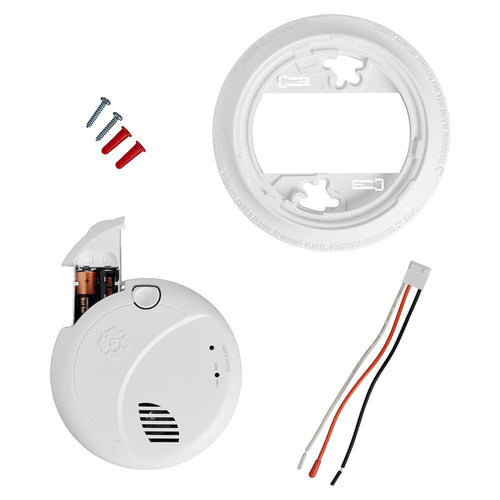 BRK SM100V-AC Hardwire Smoke Alarm w/ Battery Backup and Voice Alerts