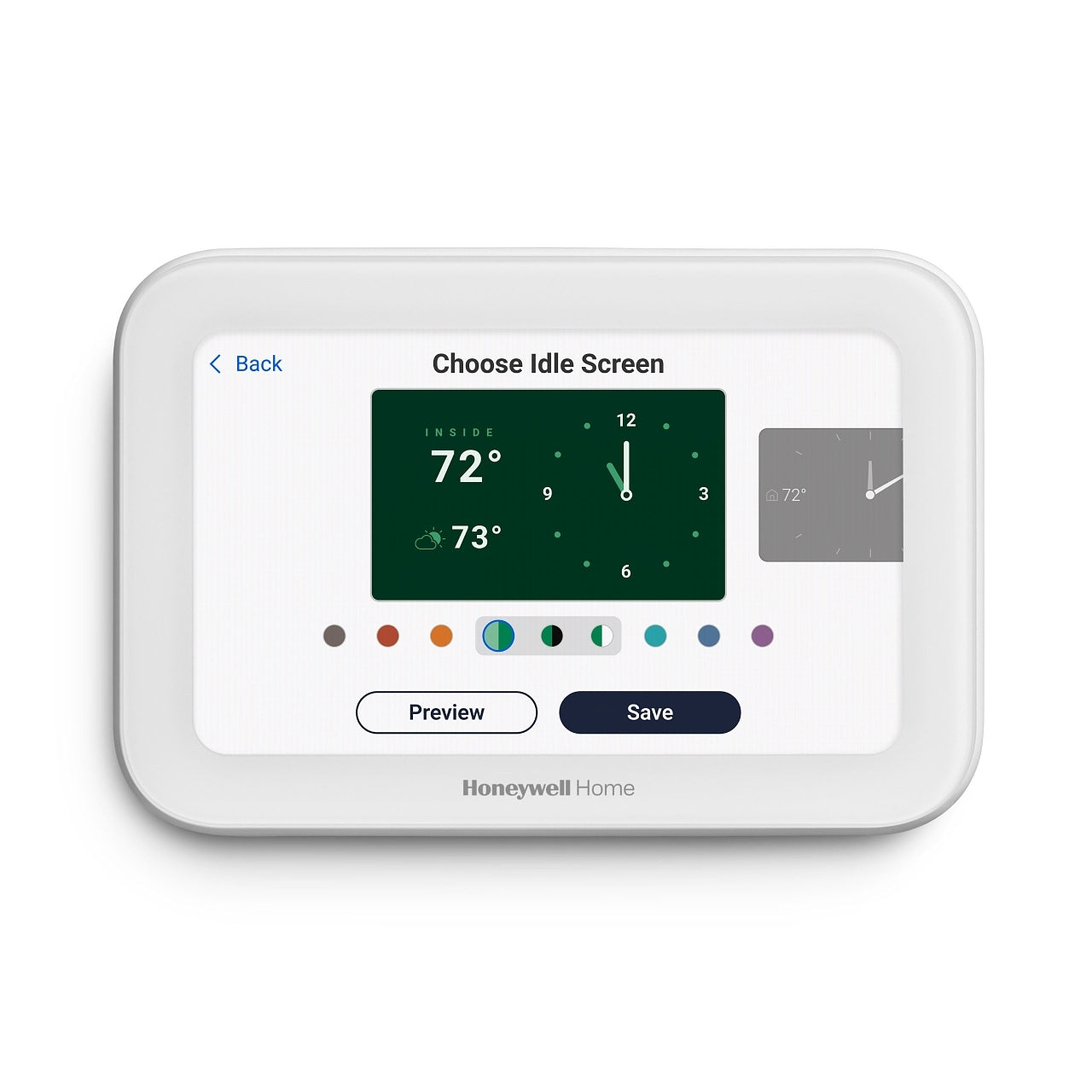 Honeywell Home ElitePro S1200 THX1200W5/U Thermostat White