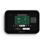 Honeywell Home ElitePro S1200 THX1200B6/U Thermostat w/o Sensor Black