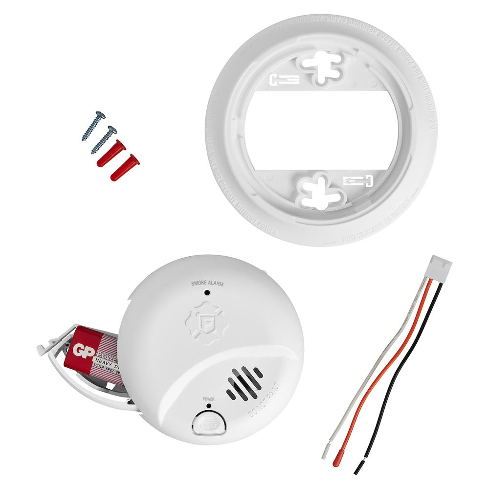 BRK SMI100-AC Hardwire Smoke Alarm w/ Battery Backup
