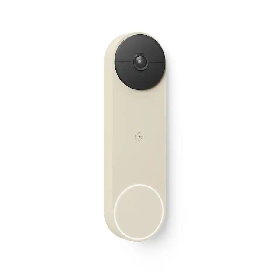 Nest Video Doorbell US Battery Powered Linen