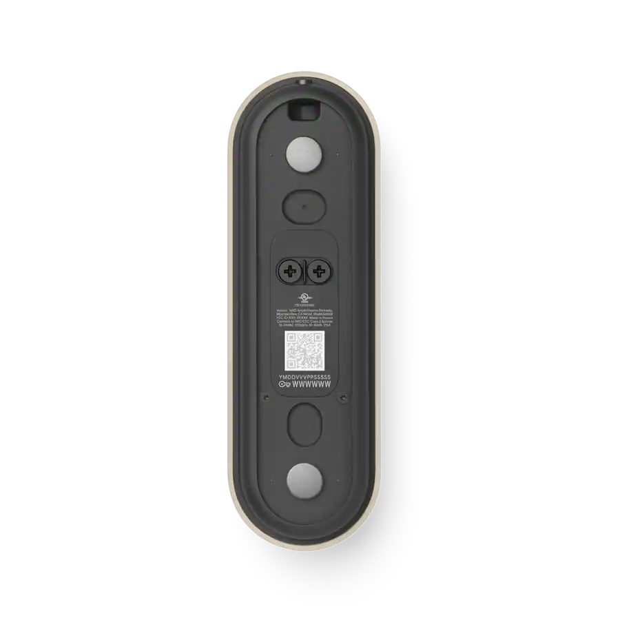 Google Nest Doorbell wired 3rd gen Linen
